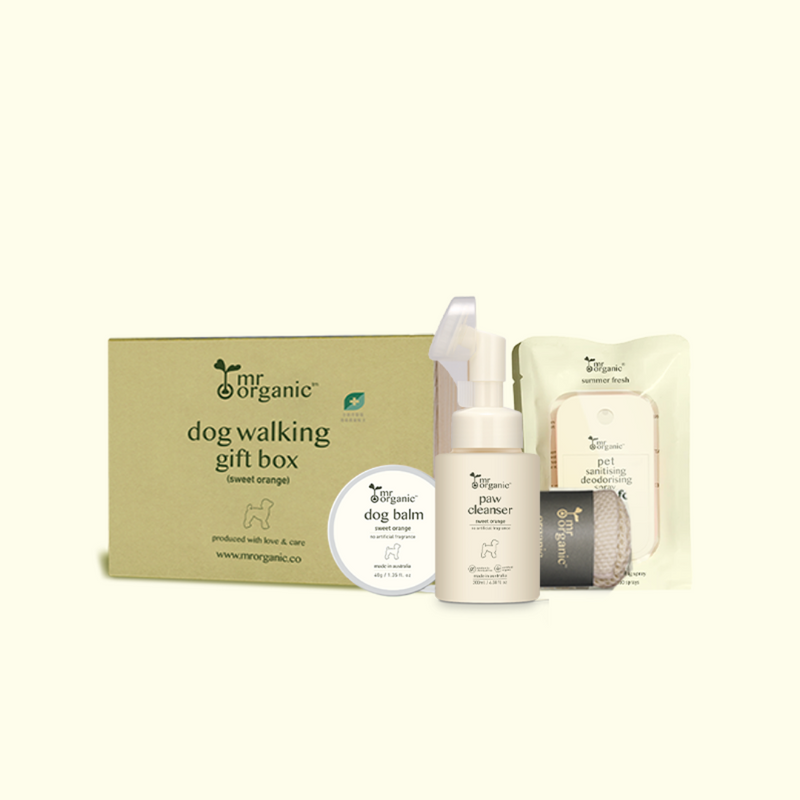 Signature dog walking gift box 200ml - mrorganic MY 